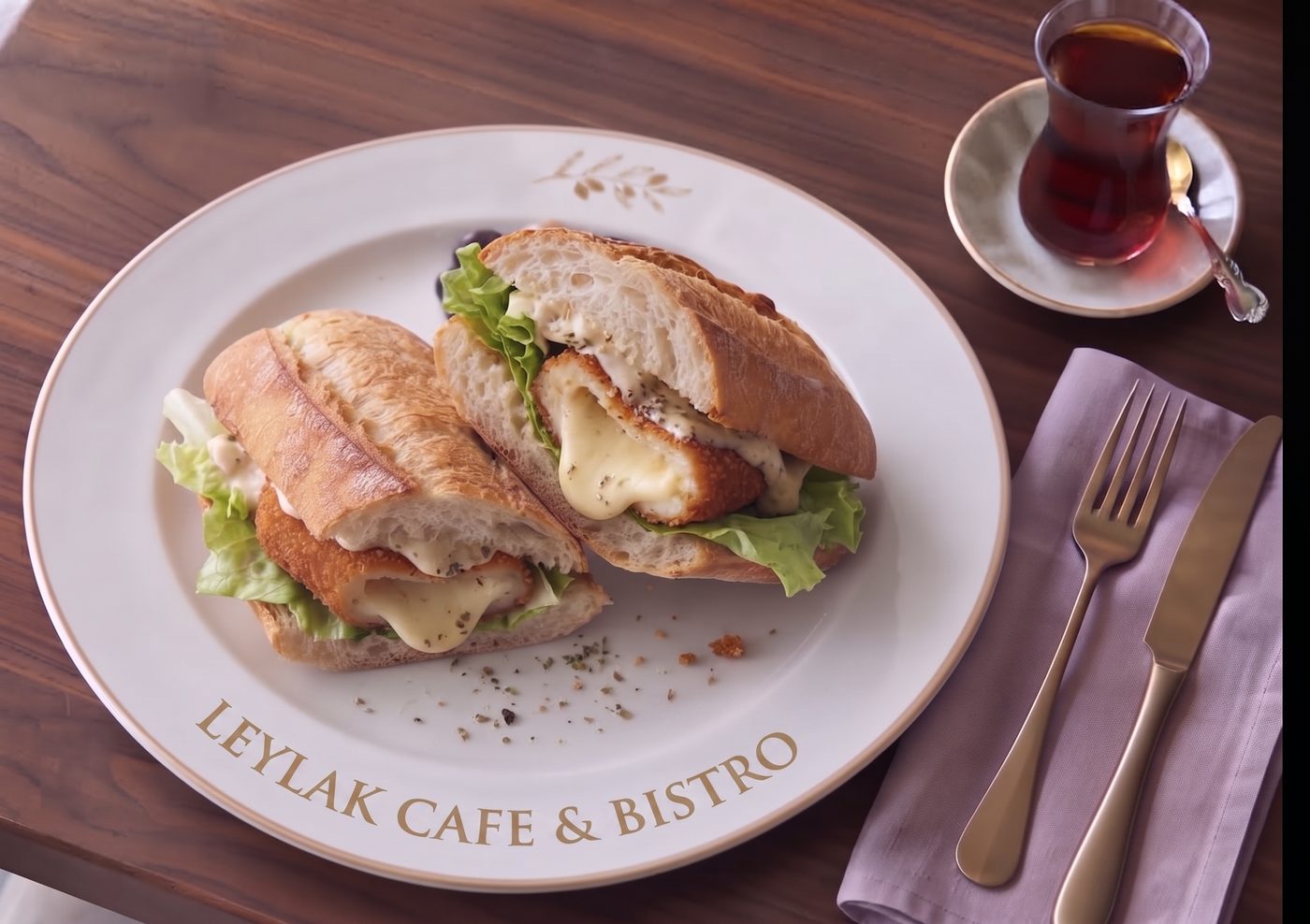 Kaşarlı Kroket Sandviç